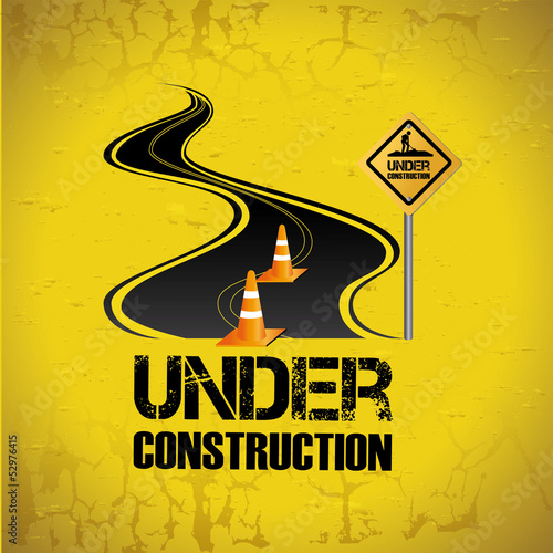 under construction design
