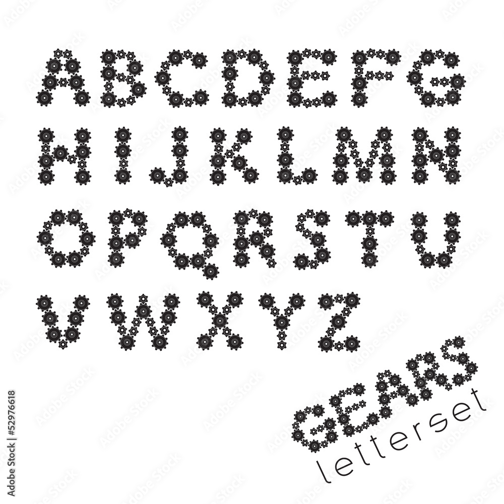 Letterset GEARS Letterset GEARS