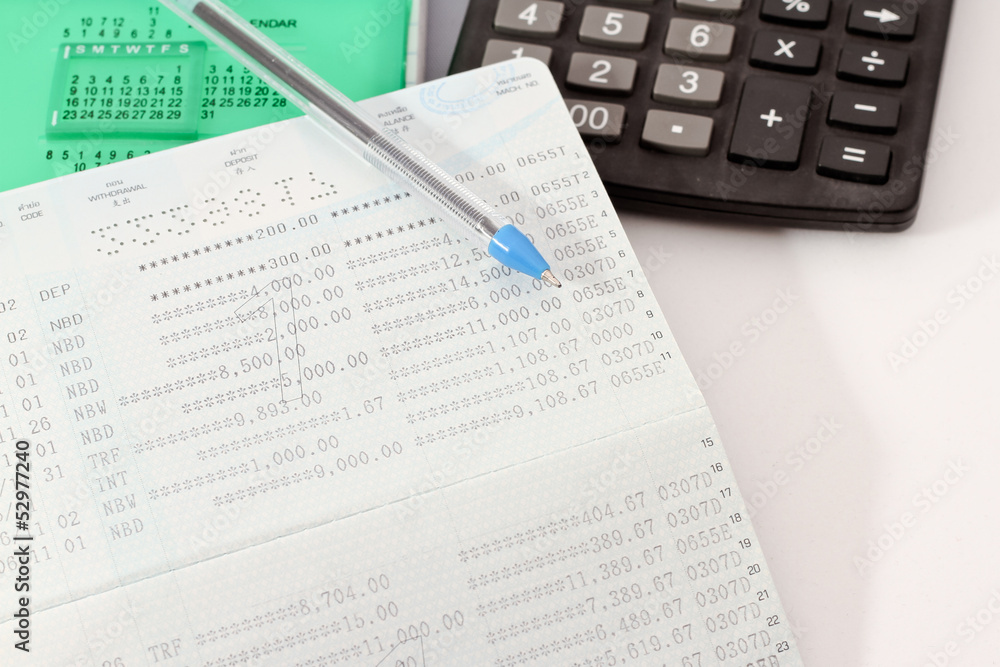 Papers on financial figures. Papers on financial figures.