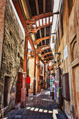 Arab Street in the old part of Dubai