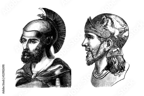 Antiquity - 2.Kings : Hamilcar Barca & Massinissa photo