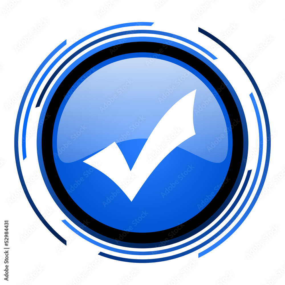 accept circle blue glossy icon accept circle blue glossy icon