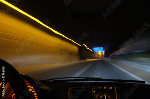 Fotografie Car driving