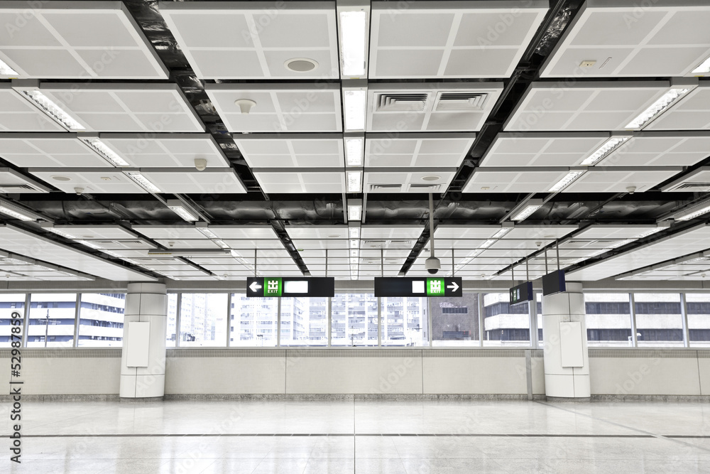 Obraz premium Train station