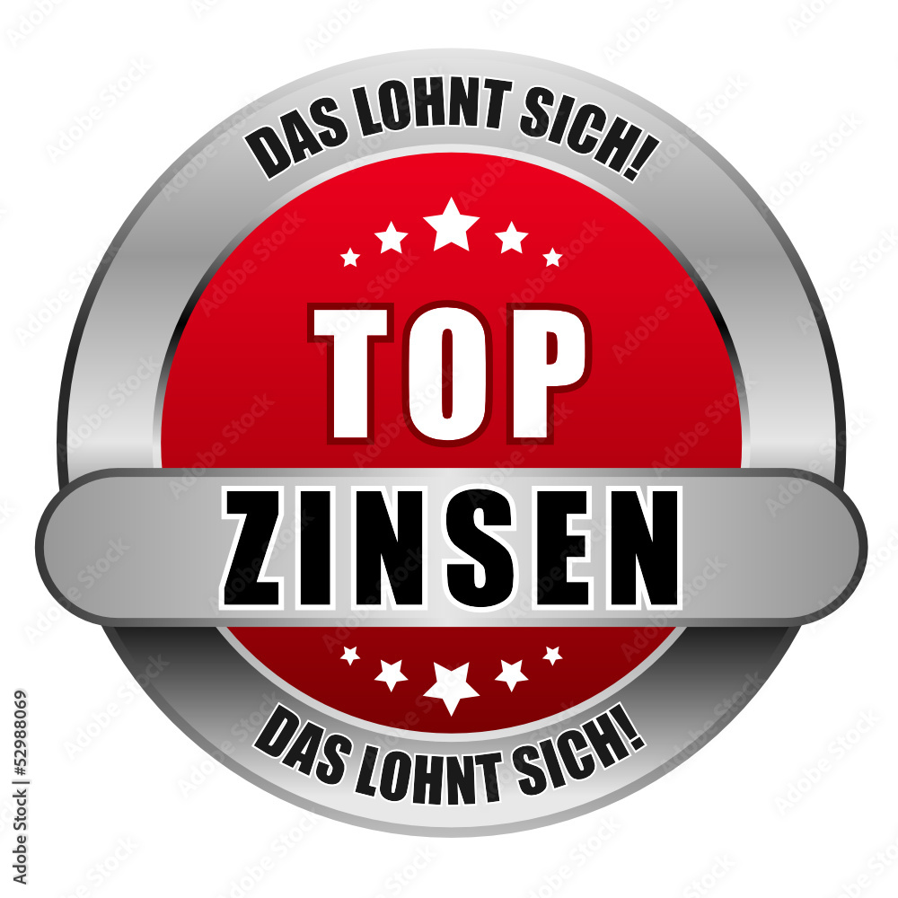5 Star Button rot TOPZINSEN DLS DLS 5 Star Button rot TOPZINSEN DLS DLS