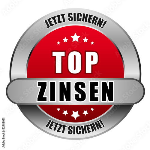 5 Star Button rot TOP ZINSEN JS JS