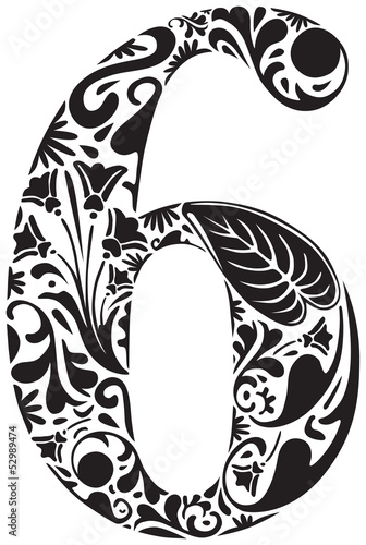 Floral six