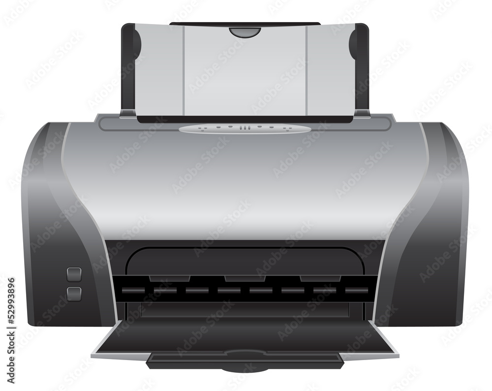 printer - realistic icon printer - realistic icon