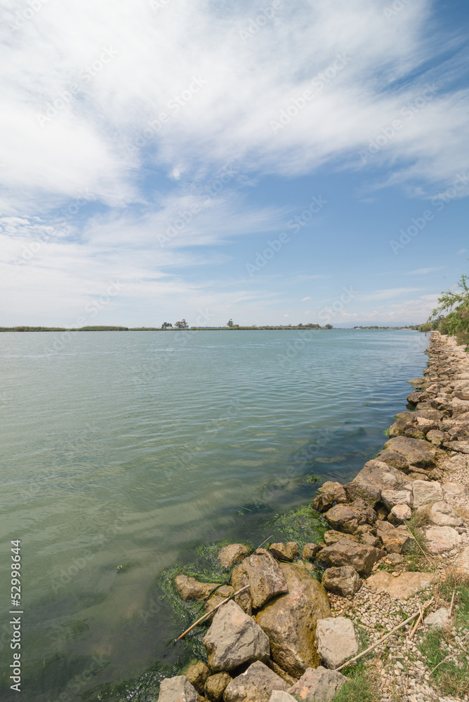Ebro river mouth Ebro river mouth