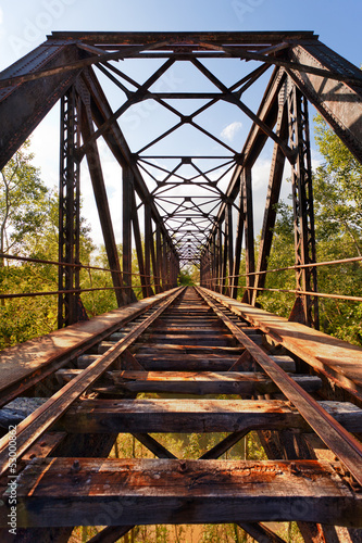 Old Abandoned Railroad Bridge