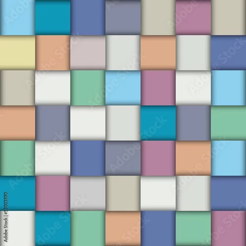 Tapety Wielobarwna papierowa krata