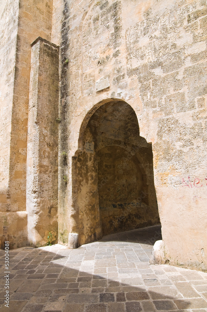 Naklejka premium Alleyway. Ugento. Puglia. Italy.