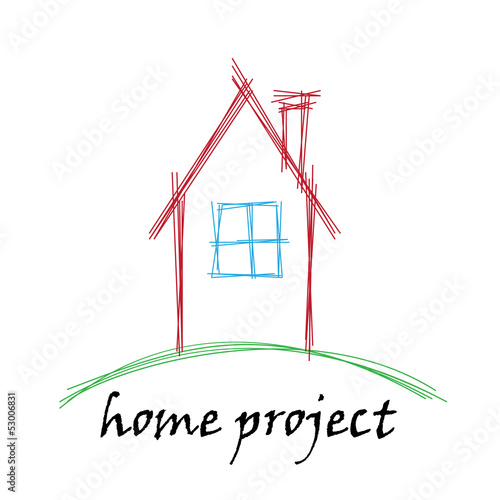 Vector Logo house project