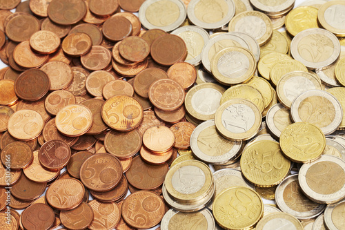 Geld  Bildausschnitt  Cent-Euro