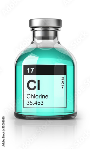 Plakat w ramie Chlorine