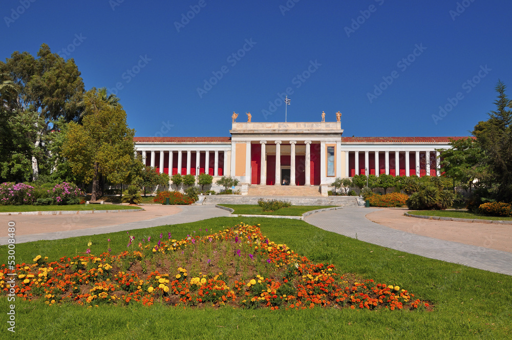 National Archaeological Museum in Athens , Greece - obrazy, fototapety, plakaty 