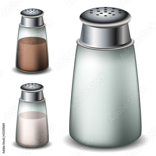 Salt and pepper shakers
