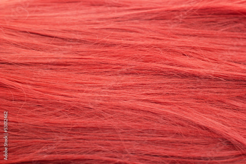 Healthy and beautiful red hair