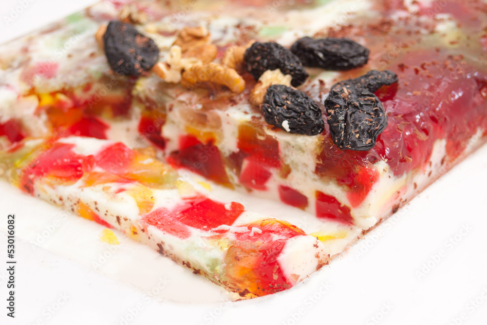 sweet cold red jelly pie with prune sweet cold red jelly pie with prune