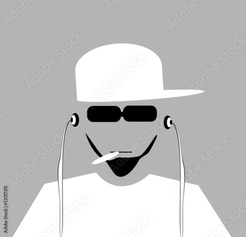young man smoking marijuana