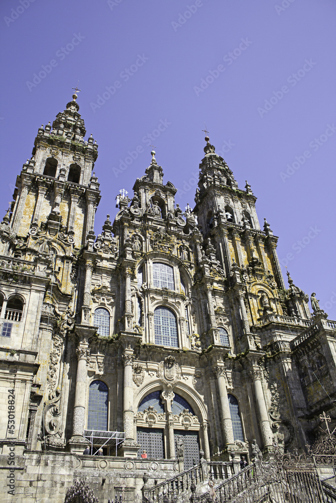 Obraz premium Medieval Gothic Cathedral