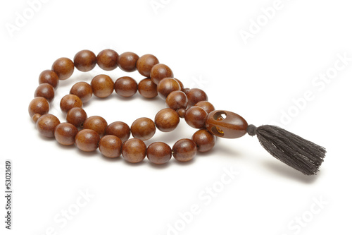 Wooden rosary