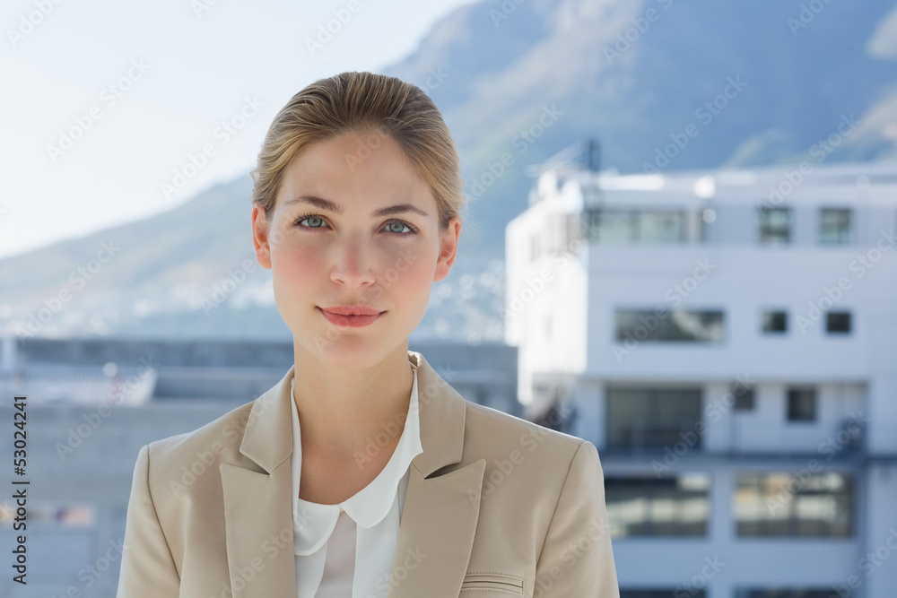 Portrait of a businesswoman in a modern office Portrait of a businesswoman in a modern office