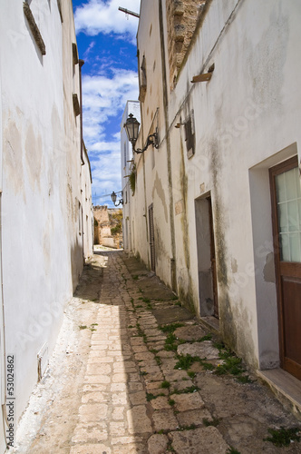 Alleyway. Felline. Puglia. Italy.