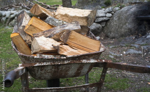 logs of firewood