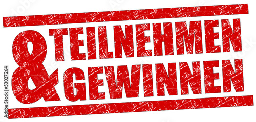 Teilnehmen Gewinnen Stempel  #130605-svg03