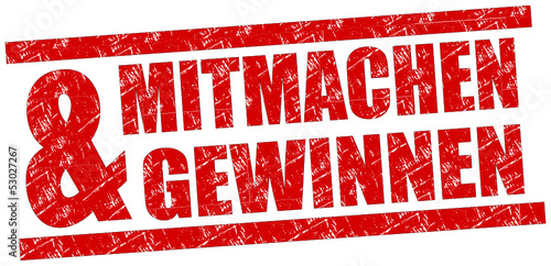 Mitmachen Gewinnen Stempel  #130605-svg02
