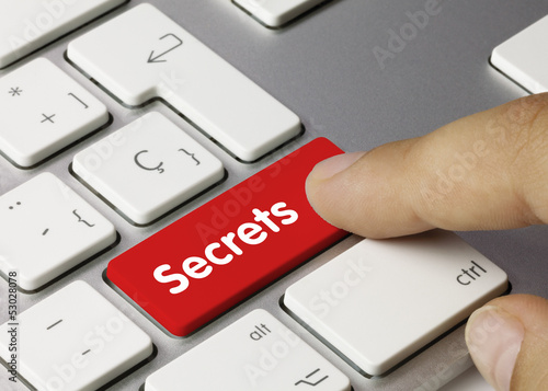 Secrets keyboard key