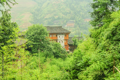 terraced and Architecture, ancient houses