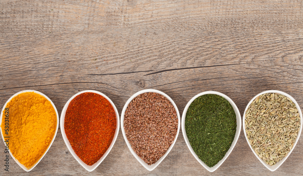 Herbs and Spices Border Herbs and Spices Border