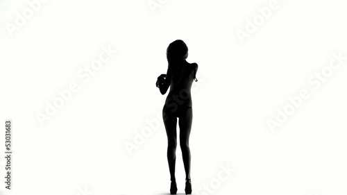 Undressing Silhouette