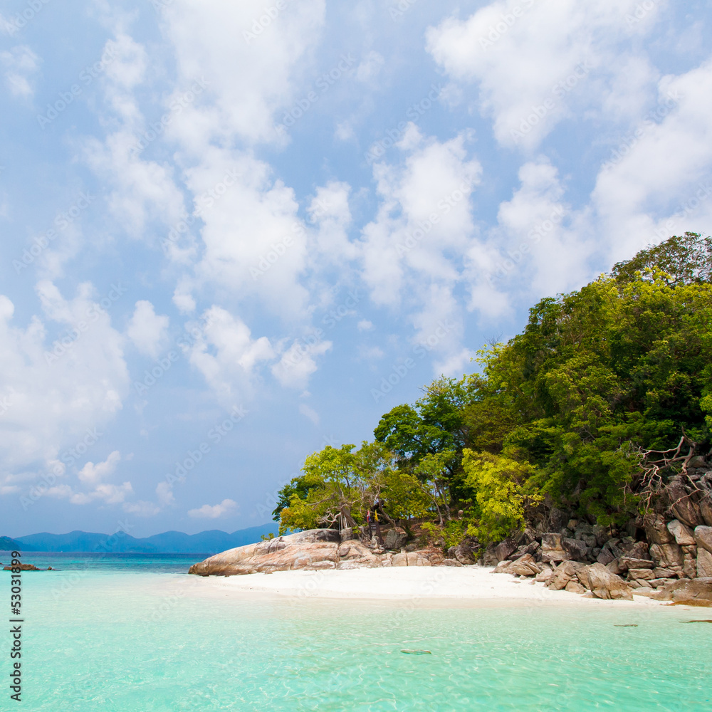 Obraz premium tropical sea