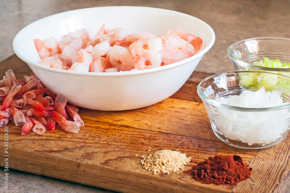 Making Shrimp Creole Making Shrimp Creole
