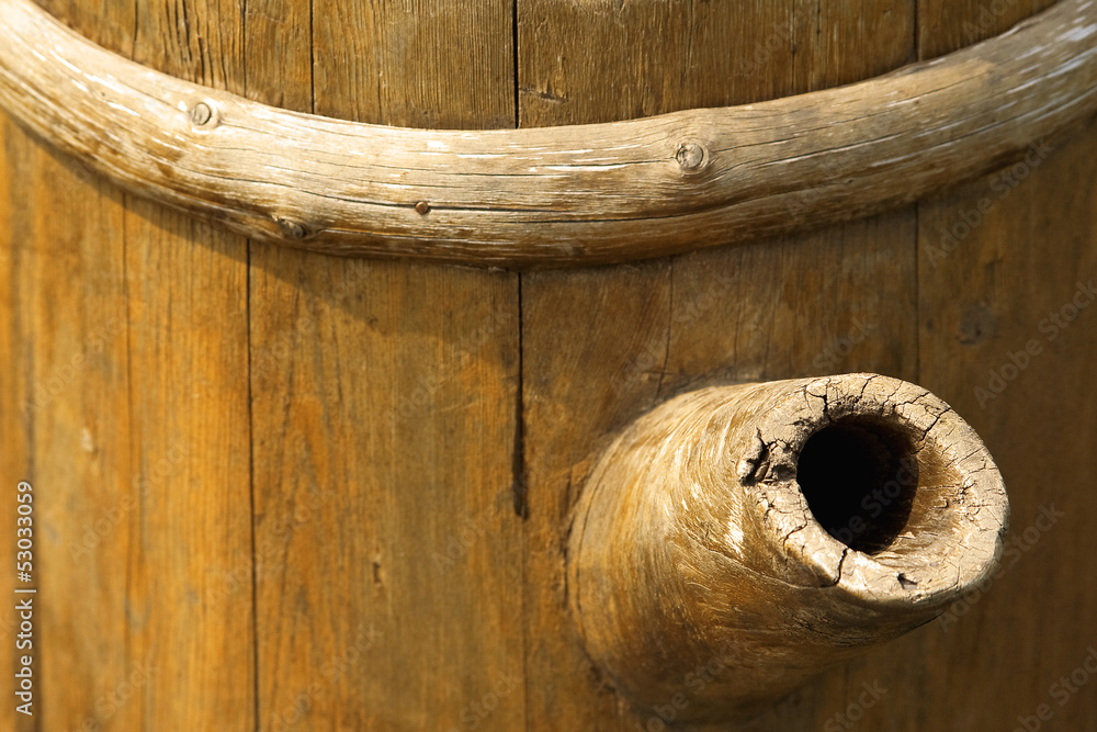 Fototapeta premium Old barrel