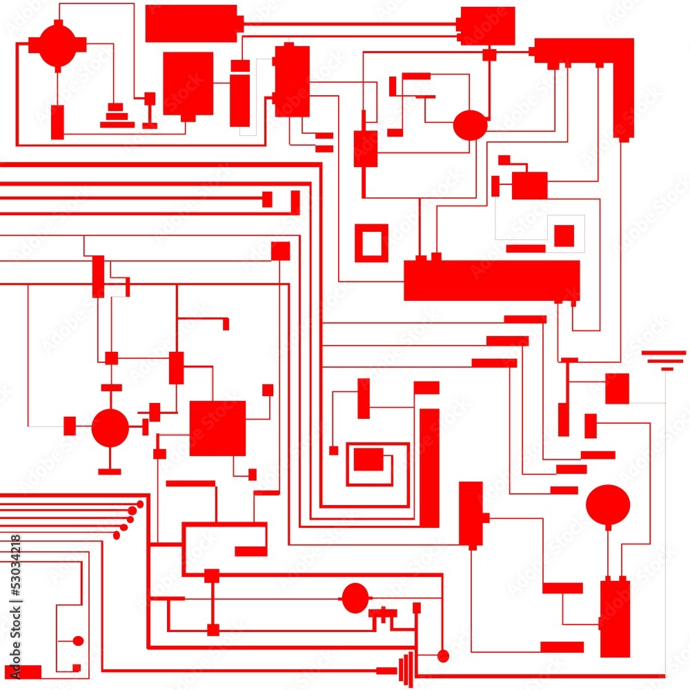 電子回路 Stock イラスト Adobe Stock