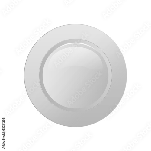 Design Teller Einzeln freigestellt