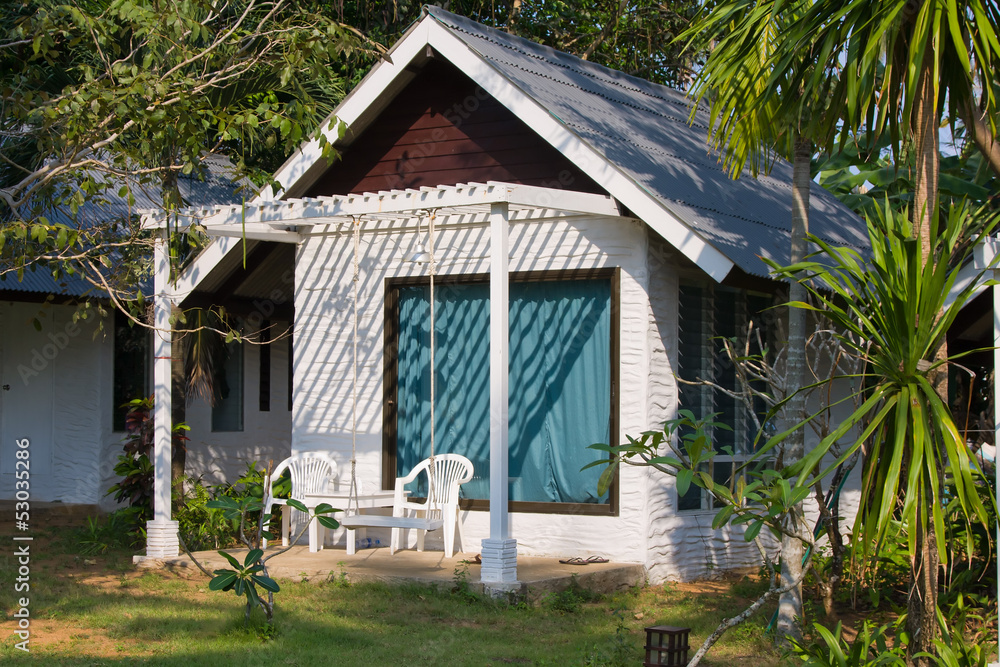 Tropical beach house, Thailand