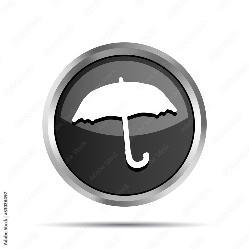 black forecast icon on a white background