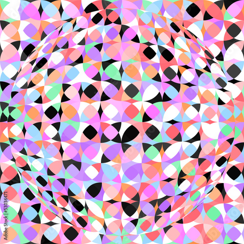 Abstract colorful geometric...