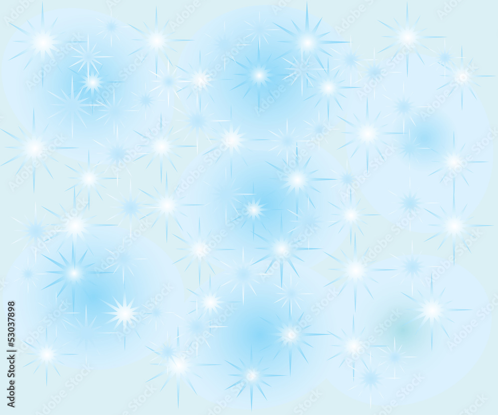 Seamless blue background with snowflakes Seamless blue background with snowflakes