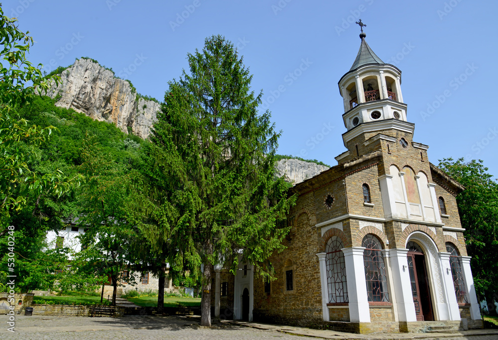 Famous Dryanovo St. archangel Michael monastery in Bulgaria