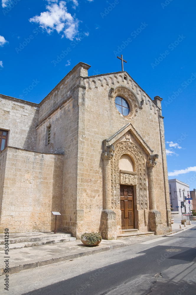 Church of Madonna della Strada. Taurisano. Puglia. Italy.