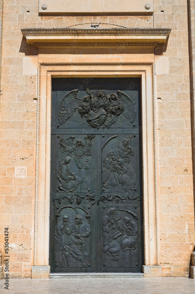 Mother Church. Alessano. Puglia. Italy.