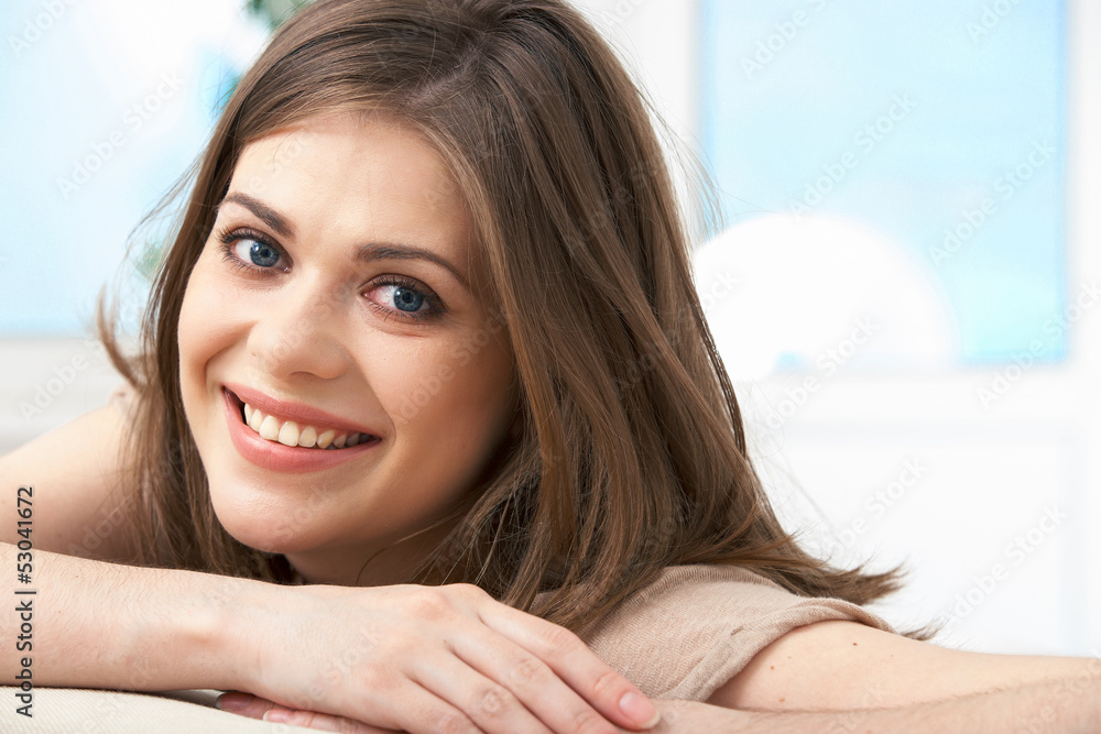 woman lying on sofa woman lying on sofa