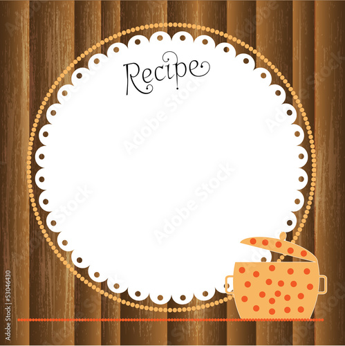 recipe card