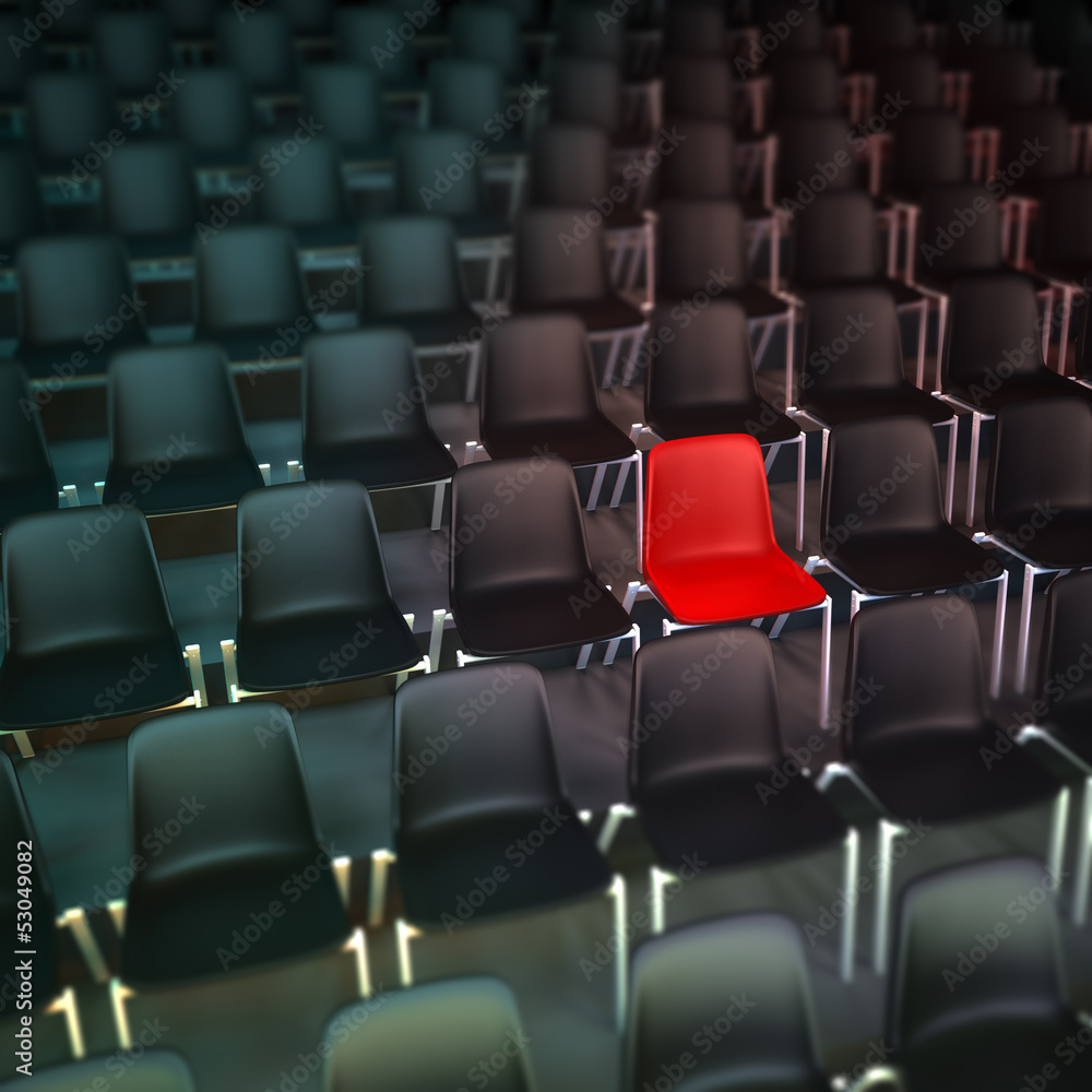 Fototapeta premium Hot seat